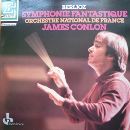 Berlioz ‎– Symphonie Fantastique  - James Conlon |1984    Erato ‎– NUM 75106