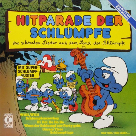 Schlümpfe  Die ‎– Hitparade Der Schlümpfe|1980   K-tel ‎– TG 1297