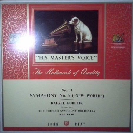 Dvorak  – Symphony No. 5 in E Minor, Op. 95 "From The New World"-Rafael Kubeli|HMV-WALP 1018