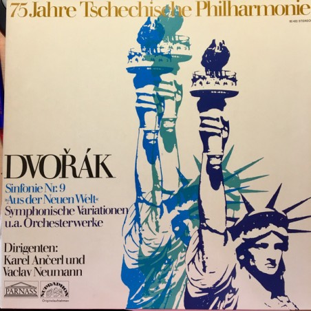 Dvořák - Sinfonie Nr.9.....-Tschechische Philharmonie-Karel Ančerl-Václav Neumann ‎ |Parnass ‎– 92 432