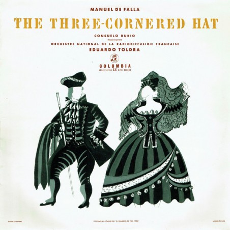 Falla De Manuel - The Three-Cornered Hat- Consuelo Rubio-Eduard Toldra|Columbia ‎– 33CX 1551