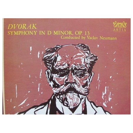 Dvořák  Antonín  ‎– Symphony in D Minor, Op.13-Neumann |Artia Records ‎– ALPS -137