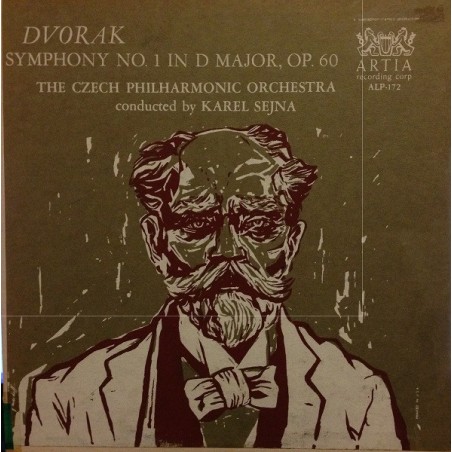 Dvorak - Symphony No. 1 In D Major, Op. 60-Karel Sejna |Artia Records ‎– ALP-172