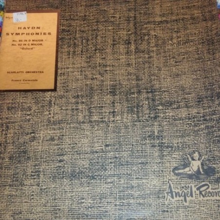 Haydn- Symphonies  No 86 -No 92- Franco Caracciolo-The Scarlatti Orchestra Of Naples|Angel Records ‎– ANG. 35325