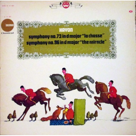 Haydn ‎– Symphony No. 73 In D Major-Symphony No. 96 In D Major |1966    Crossroads – 22 16 0032