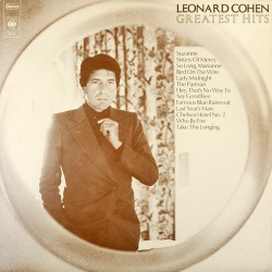 Cohen Leonard ‎– Greatest Hits|1975     CBS 69161