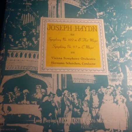 Haydn Joseph - Symphonies No. 102 & No. 97-Scherchen ‎|1950   Westminster ‎– WL 50-62