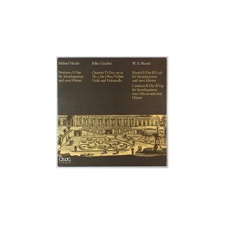 Haydn Michael -Notturno F-Dur-Mozart- Marsch KV.248-Deutsch -Englische Mozart Ensemble|CALIG 30404