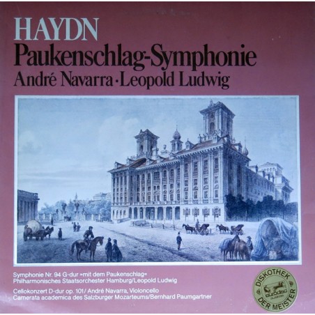 Haydn -Paukenschlag- Symphonie-Navarra-Leopold Ludwig ‎| Eurodisc ‎– 63 733