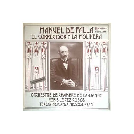 Falla Manuel De ‎– El Corregidor Y La Molinera -Teresa Berganza |1984    Claves ‎– Claves D 8405