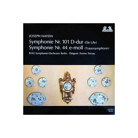 Haydn Joseph – Symphonie Nr.101 D-Dur-Symphonie Nr. 44 E-Moll- Fricsay|1965   Heliodor ‎– 89 516