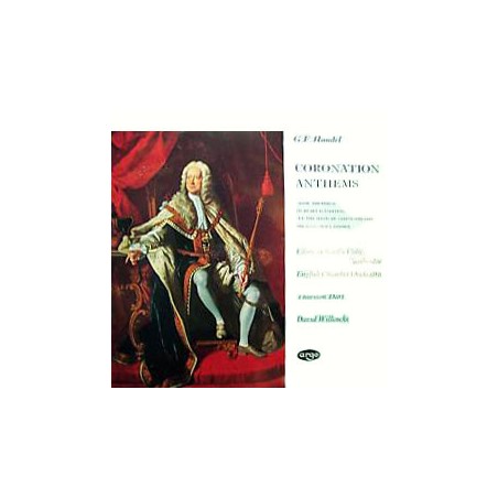 Handel G. F. – Coronation Anthems- Choir Of King's College- Willcocks ‎|1963   Argo – ZRG 5369