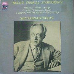 Holst ‎– Choral Symphony -...