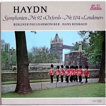 Haydn – Symphonien Nr. 92 "Oxford" • Nr. 104 "Londoner"-Hans Rosbaud ‎ |1957    Heliodor ‎– 89 623