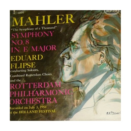 Mahler Gustav ‎– Symphony No. 8 In E Major-Rotterdam Philharmonic Orchestra|1954   Epic ‎– SC 6004