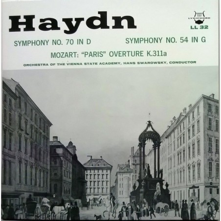 Haydn-Mozart- – Symphony No. 70-No. 54- "Paris" Overture K.311a-Swarowsky |‎ Lyrichord ‎– LL 32
