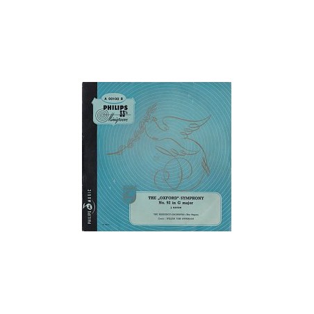 Haydn-Symphony Nr. 92-Willem Van Otterloo  |1952  Philips A00100R-10" Vinyl