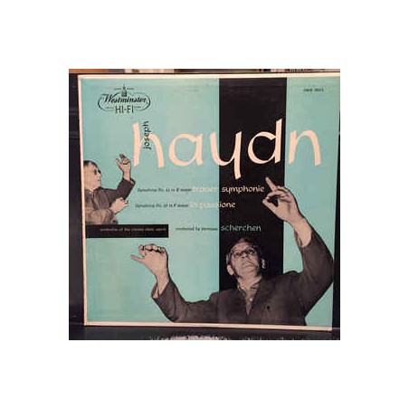Haydn Joseph ‎– Trauer Symphonie/La Passione|1957   Westminster ‎– XWN 18613