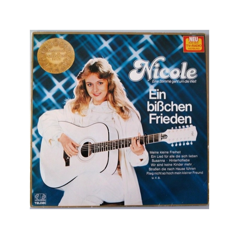 Nicole ‎– Ein Bißchen Frieden|1982     Jupiter Records ‎– 6.25200