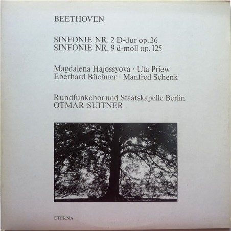 Beethoven ‎– Sinfonie Nr. 2-Sinfonie Nr. 9-Rundfunkchor und Staatskapelle Berlin-Otmar Suitner  |1987   ETERNA ‎– 8 27 788-789