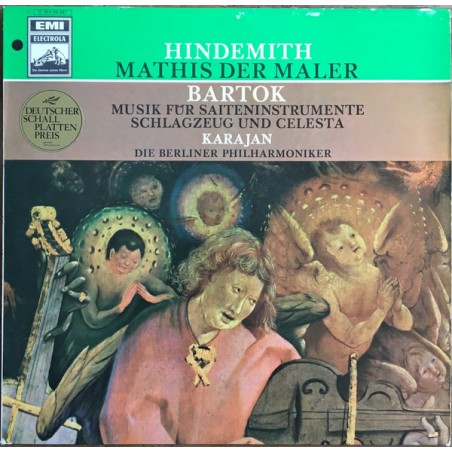 Hindemith / Bartok -Mathis Der Maler / Musik Für Saiteninstrumente ...- Karajan -Berliner Philharmoniker |EMI– 1 C 063-00 547