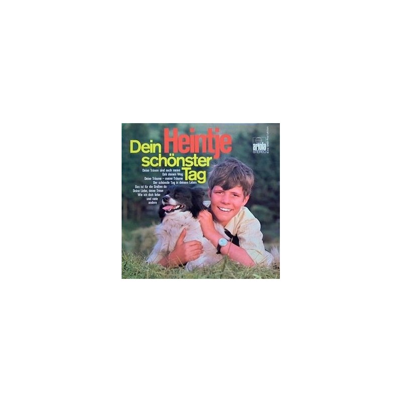 Heintje ‎– Dein Schönster Tag|1969   Ariola ‎– 80 430 IU