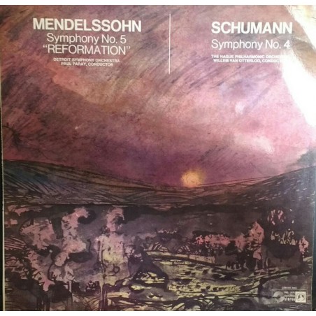 Mendelssohn-Bartholdy Felix / Robert Schumann ‎– Symphony No. 5-Symphony No. 4 |1968   Concert Hall ‎– SMS 2478