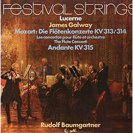 Mozart  - Die Flôtenkonzerte- James Galway , Festival Strings Lucerne |Eurodisc 63728