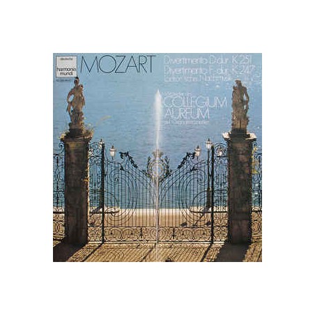 Mozart ‎– Divertimento D-Dur K 251 / Divertimento F-Dur K 247|Deutsche Harmonia Mundi ‎– 1C 065-99 627