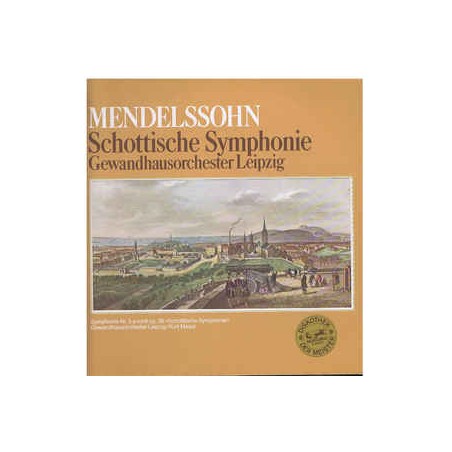 Mendelssohn‎ – Schottische Symphonie-Gewandhausorchester Leipzig, Kurt Masur |Eurodisc Auslese ‎– 64 052