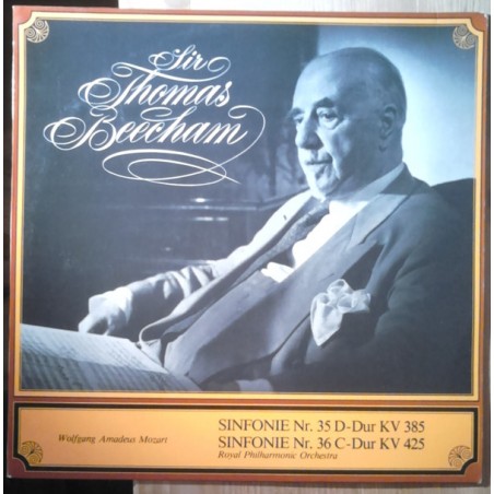 Mozart - Sinfonie Nr.35 + Nr. 36-Sir Thomas Beecham |BRL Records ‎– 150 191-1