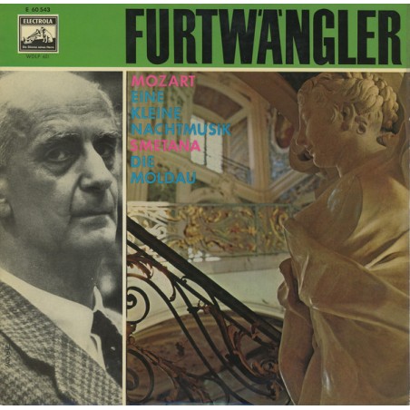 Mozart / Smetana – Eine Kleine Nachtmusik / Die Moldau-Furtwängler| E 60 543-His Master's Voice ‎– 10" Vinyl
