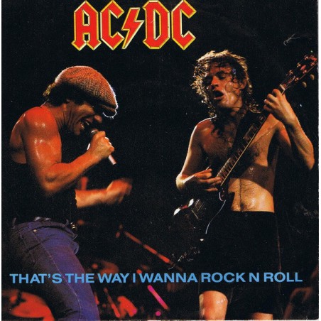 AC/DC ‎– That's The Way I Wanna Rock N Roll|1988   Atlantic ‎– 789 098-7-Single