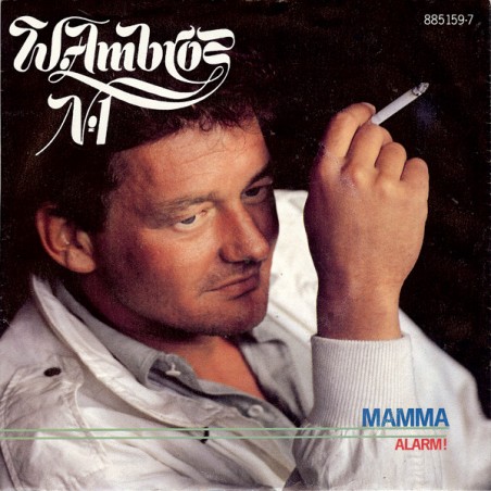 Ambros  W. / № 1  ‎– Mamma|1986    Atom  ‎– 885 159-7-Single