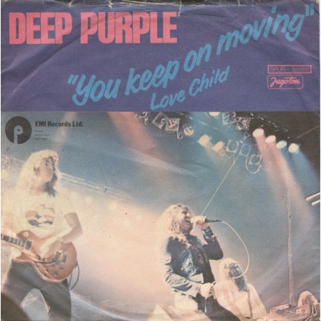 Deep Purple ‎– You Keep On Moving|1976    Jugoton ‎– SPUR 88888-Single