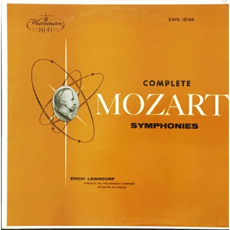 Mozart – Complete Symphonies Vol. X Erich Leinsdorf |1964    Westminster ‎– XWN 18146