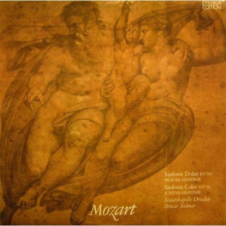 Mozart - Sinfonie D-dur KV 504-Sinfonie C-dur KV 551-Staatskapelle Dresden-Suitner| 1974  ETERNA ‎– 8 26 465