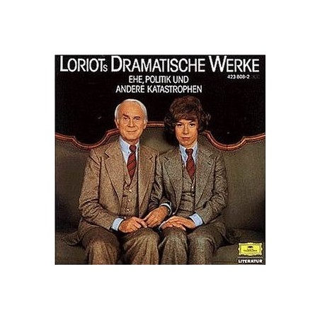 Loriot ‎– Loriots Dramatische Werke (Ehe, Politik Und Andere Katastrophen)|1981 Deutsche Grammophon	2570 208
