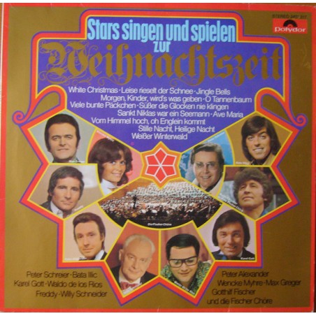 Various ‎– Stars Singen und spielen zur Weihnachtszeit|1975   Polydor ‎– 2437 317