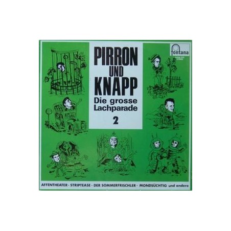 Pirron Und Knapp ‎– Die Große Lachparade 2|1971  Fontana ‎– 6446 012