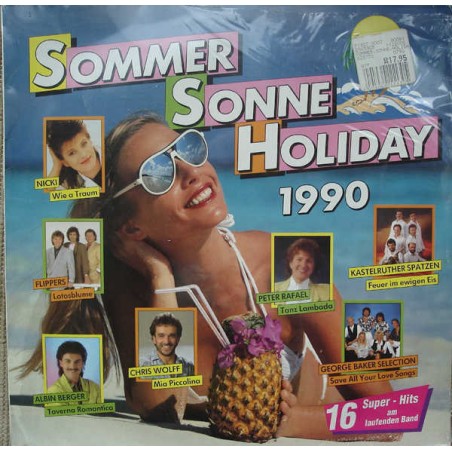 Various ‎– Sommer, Sonne, Holiday 1990    Koch International ‎– 122 378