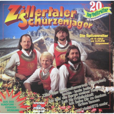 Zillertaler Schürzenjäger ‎–  20 Top Volltreffer|1988   Tyrolis ‎– 175 105