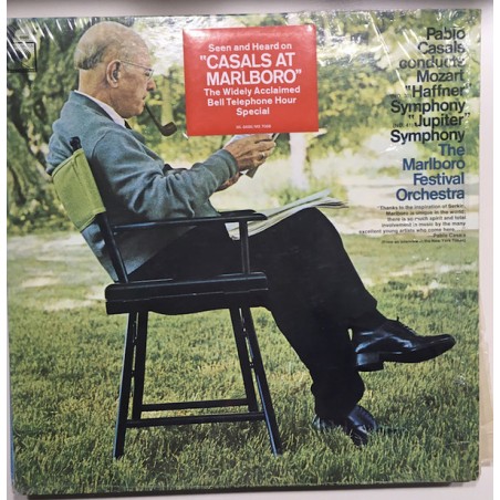 Mozart - "Haffner" Symphony, "Jupiter" Symphony-Pablo Casals -  Marlboro Festival Orchestra |1964   Columbia ‎– ML 6466