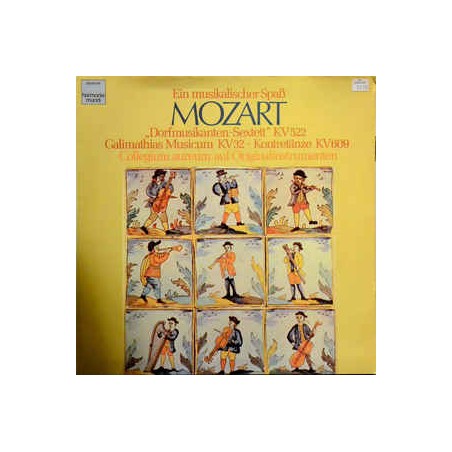 Mozart  - Ein Musikalischer Spaß- Collegium Aureum |1980   EMI Electrola ‎– 1C 065-99 874