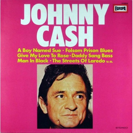 Cash Johnny ‎– Johnny Cash|1980    Europa ‎– 111 423.9