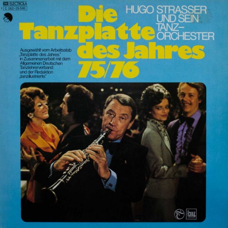 Strasser Hugo & Sein Tanzorchester  ‎– Die Tanzplatte des Jahres 75/76|1975   EMI Electrola ‎– 1C 062-29 586