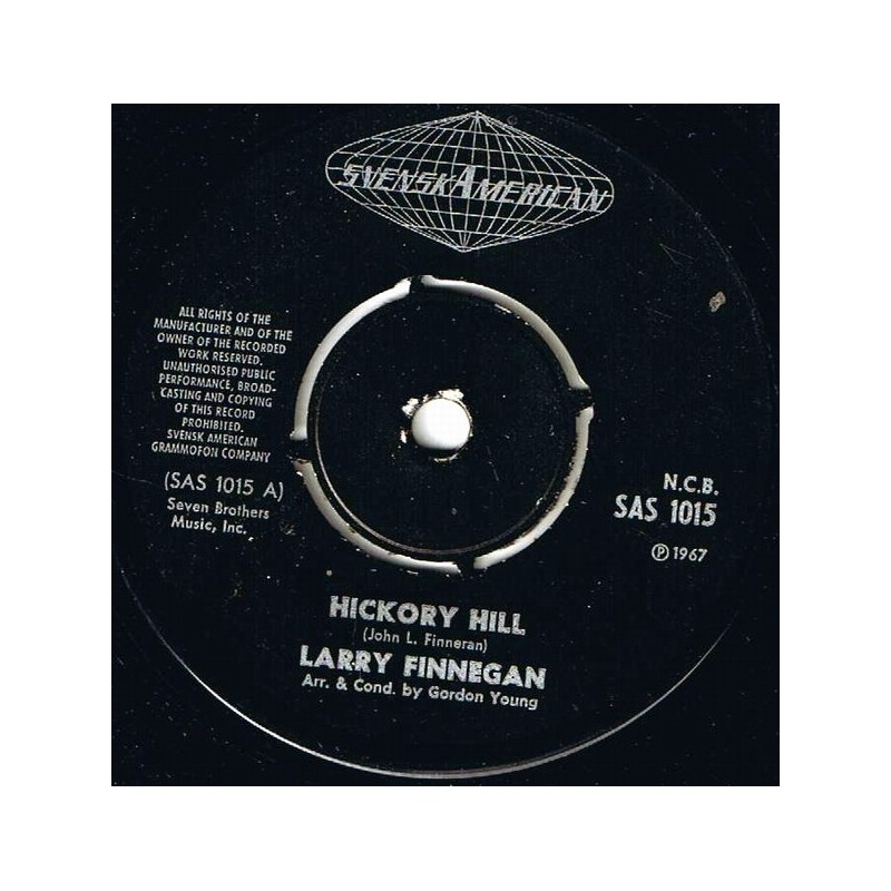 Finnegan ‎Larry– Hickory Hill|1967