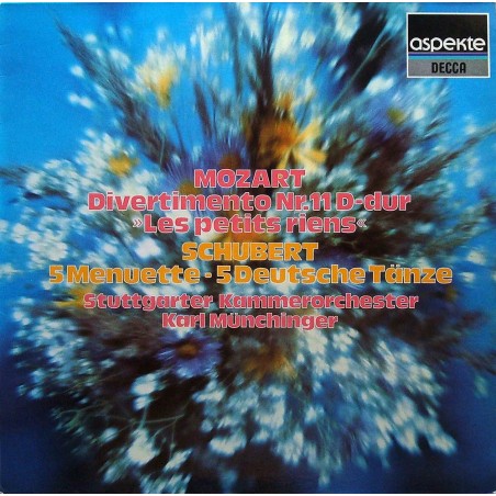 Mozart -Divertimento K. 251 + Le petits riens ballet music, etc. -Munchinger|1956     Decca 6.41834 AF