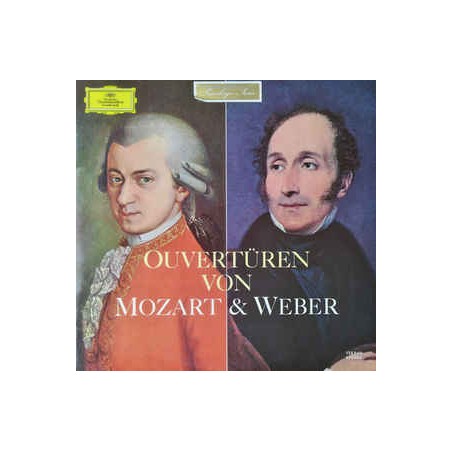 Mozart-Carl Maria von Weber ‎– Ouvertüren|1966   Deutsche Grammophon ‎– 135 040