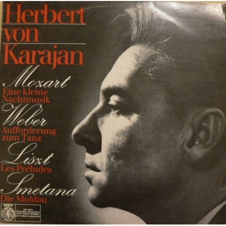 Mozart -Weber -Liszt- Smetana-Herbert von Karajan |Orbis  – 76 947